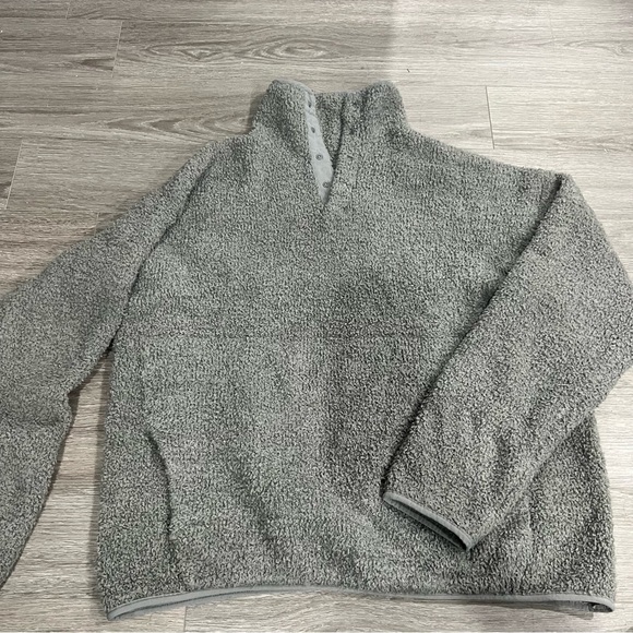 SKIMS Sweaters - Skims Green Grey Fleece L/XL